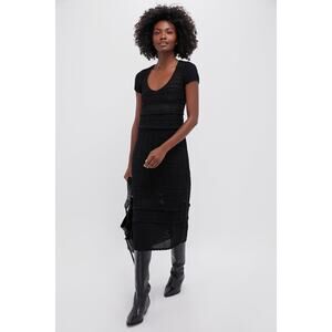 ISABEL MARANT ETOILE Black Aurore Dress Size 38 NWT Retail $790 Tuckernuck